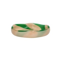 CAN BOWL GLASS GREEN 23 